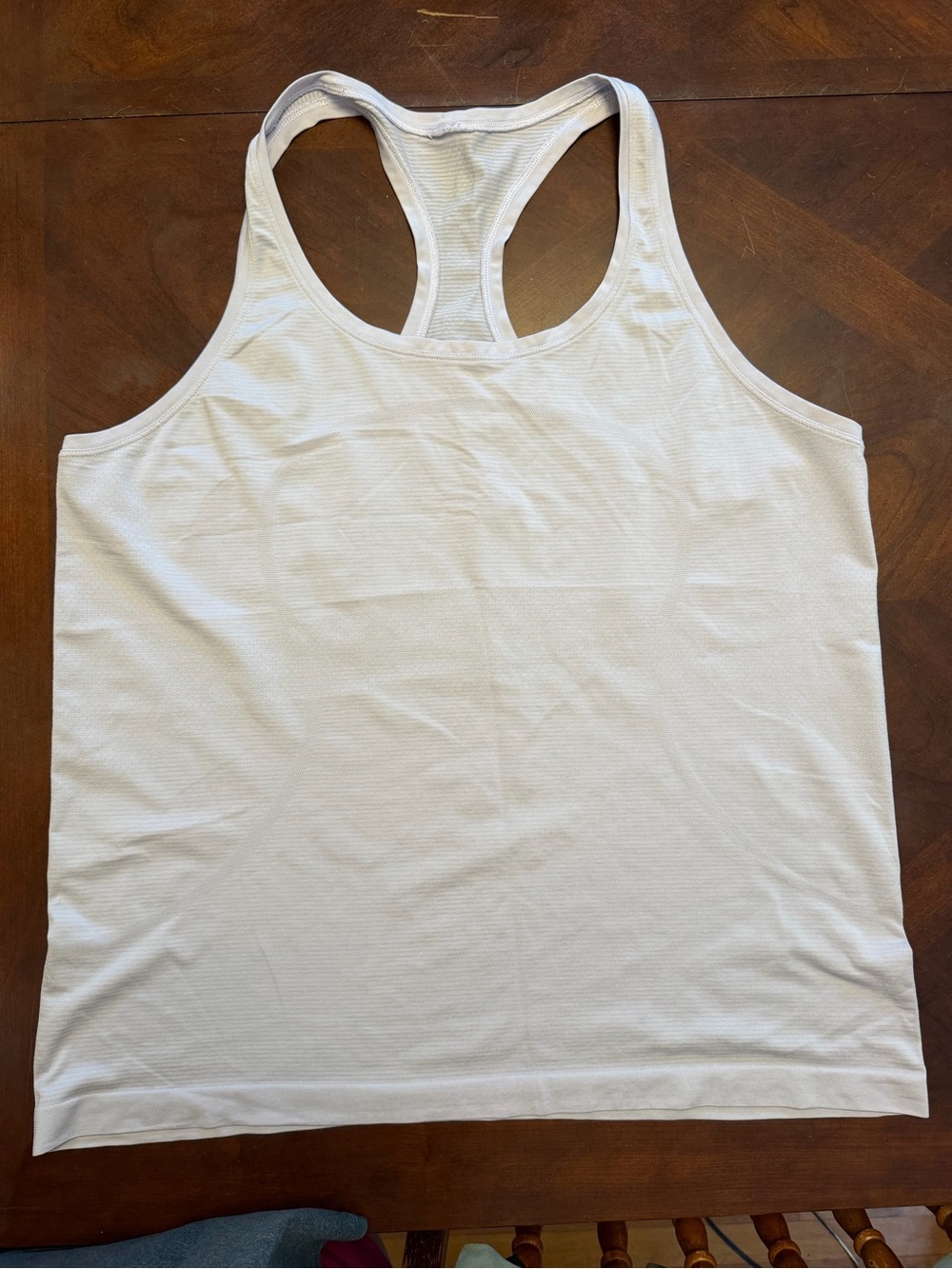 Lululemon plus size swiftly tech White Racerback Tank Top